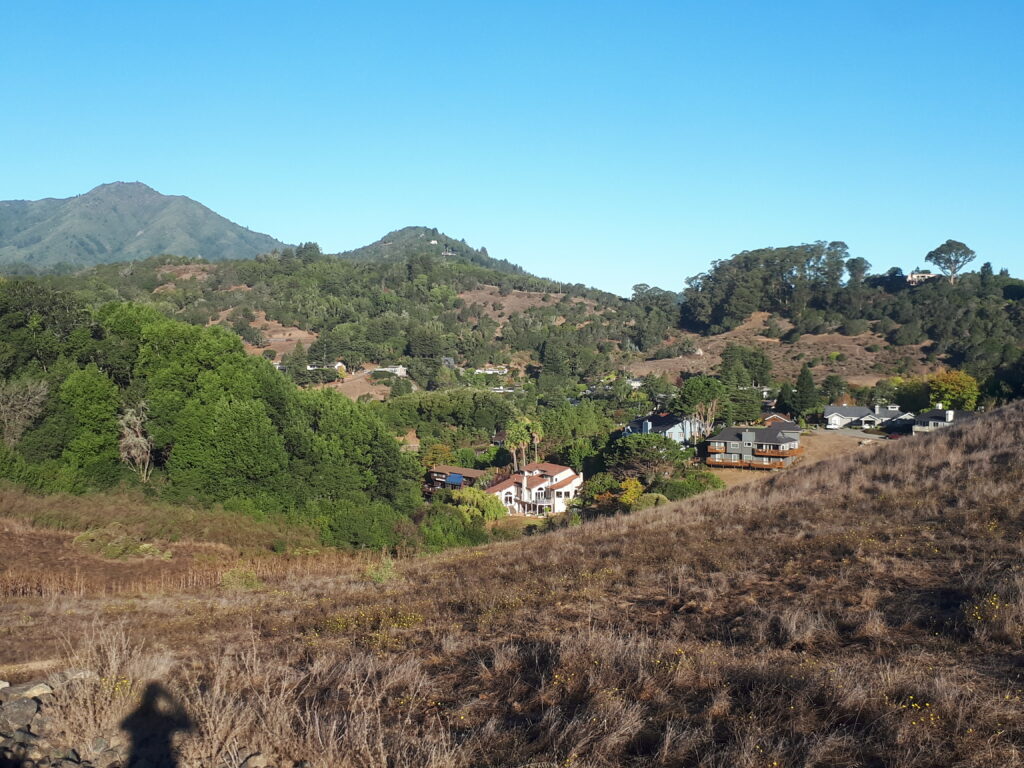 Mill Valley depuis Horse Hill